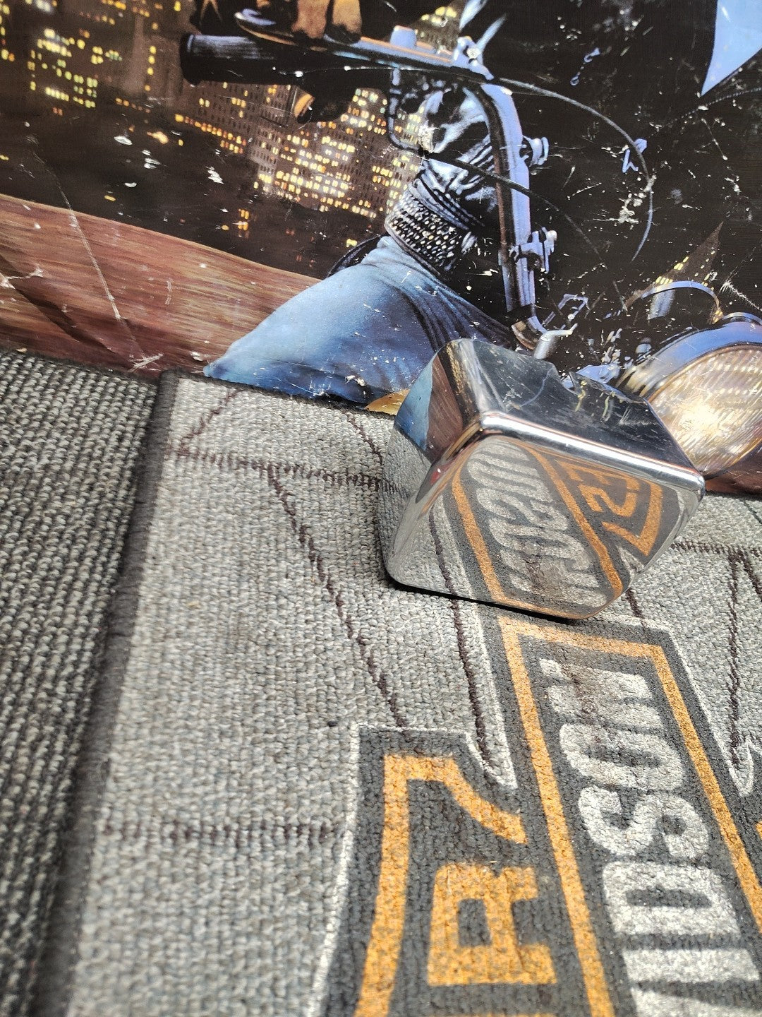 Harley Davidson Chrome Shovelhead Big Twin Ignition Coil Cover used ignition cov