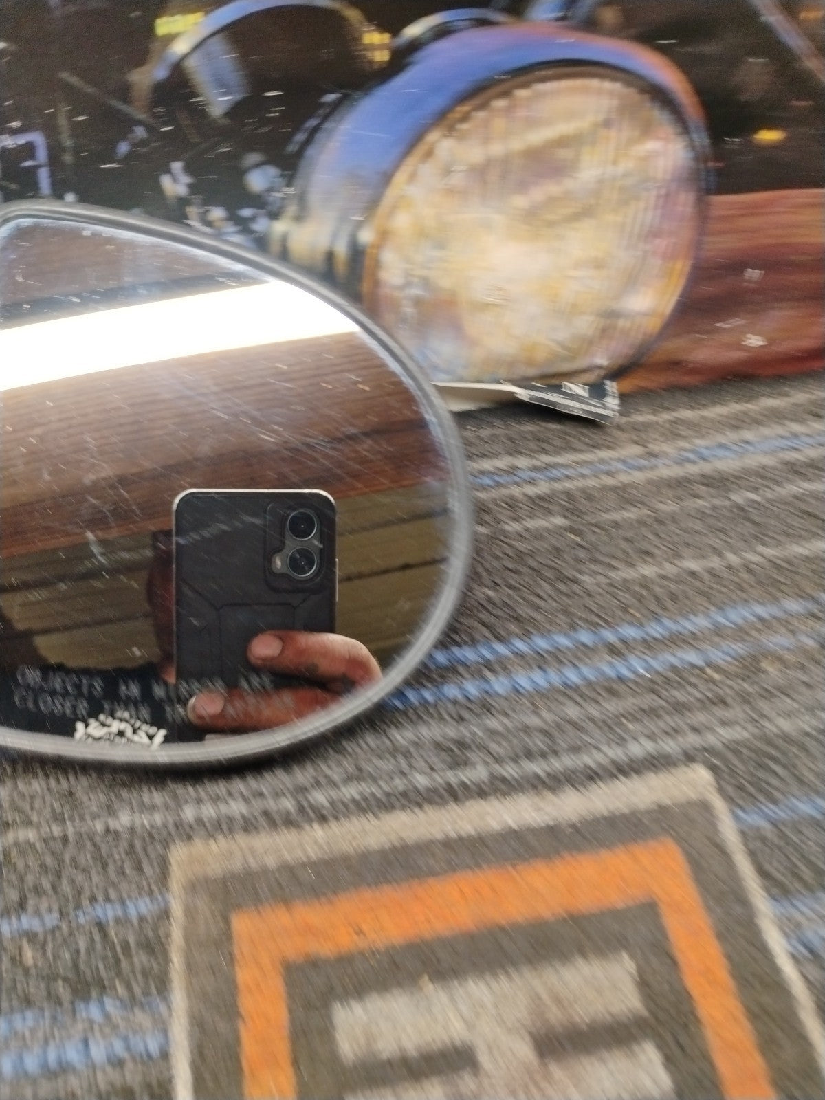 Genuine 09-20 Harley Davidson Touring Inner Fairing Mirrors USED Oem #2