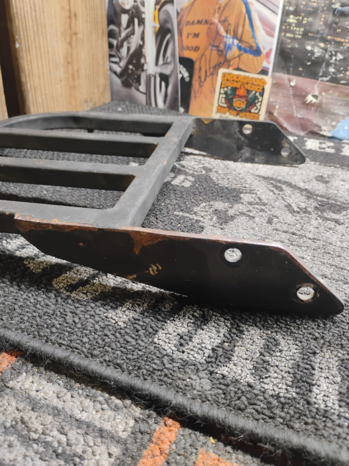 Rear Luggage Rack For Harley Davidson -No Hardware