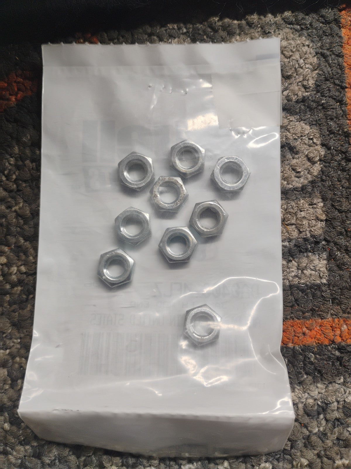 Buell OEM DA0400.4FLZ LH Rod End Jam Nut Set (10 Piece)