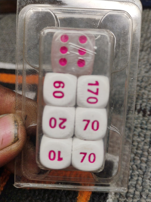 Pokémon tcg dice sets NEW- Scarlet Ex