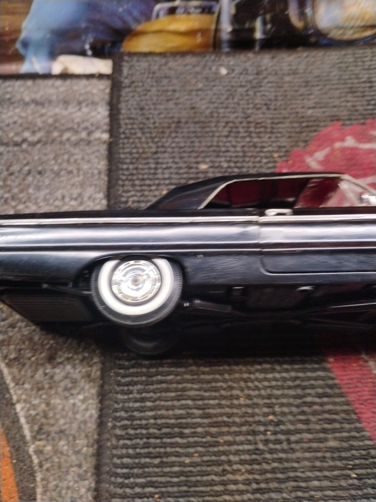 1/18 1964 Chevrolet Impala SS Hardtop Black 1998 ERTL American Muscle Diecast