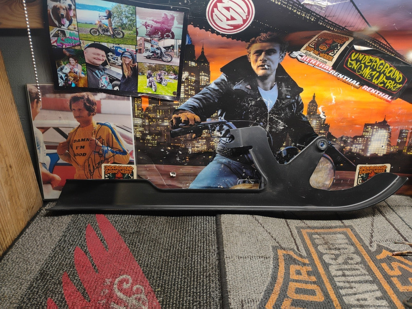 2009-2017 Harley VRSCF Muscle V-Rod Upper Chain Guard Cover Panel