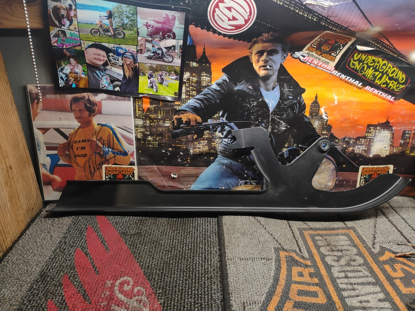 2009-2017 Harley VRSCF Muscle V-Rod Upper Chain Guard Cover Panel