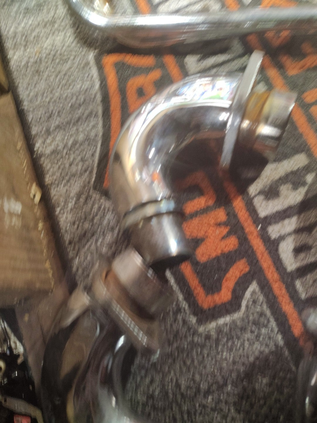 05 Victory King Pin Kingpin exhaust manifold header pipe elbow