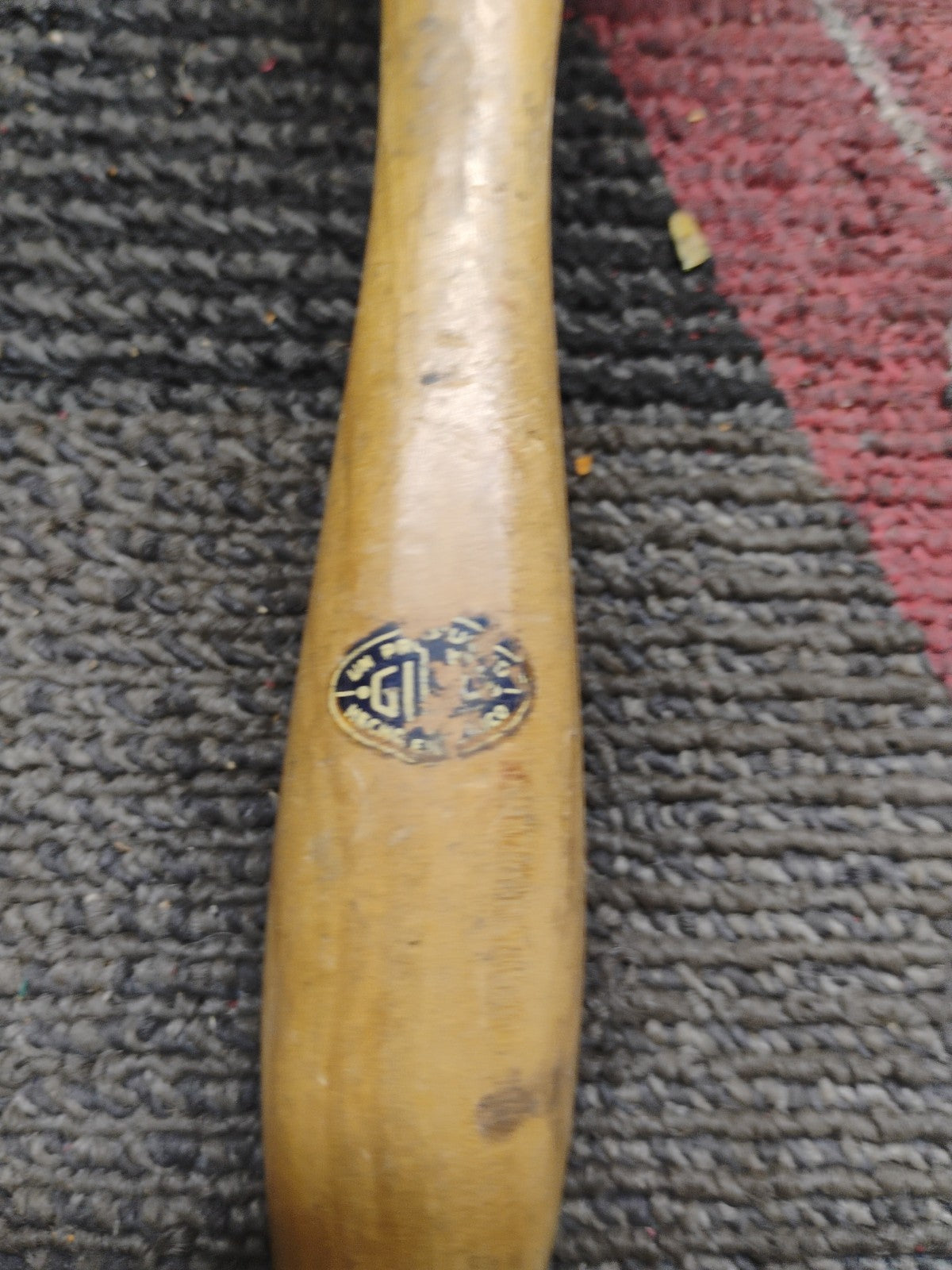 VINTAGE WOODEN MARACAS  (one)