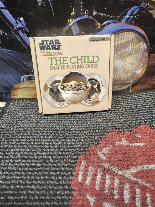 The Child Baby Yoda Shaped Mandalorian Star Wars Playing Cards New & Sealed