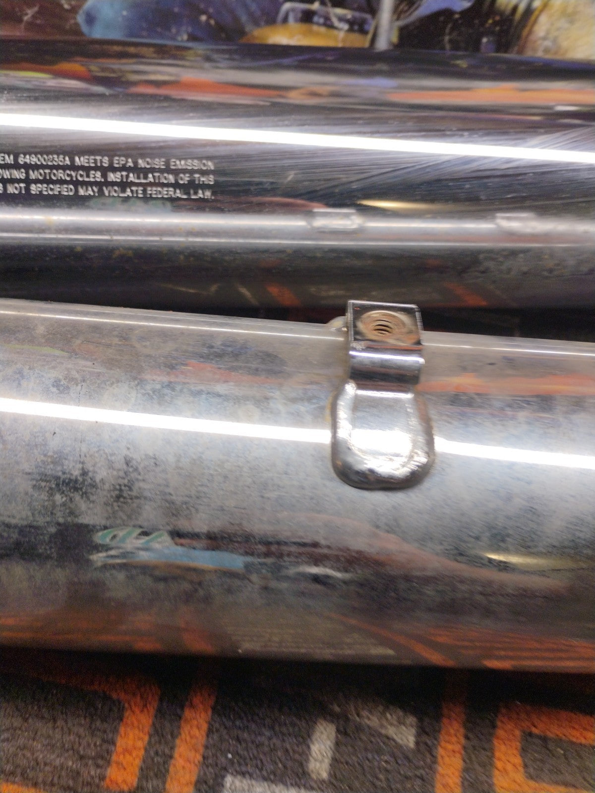 HARLEY DAVIDSON TOURING EXHAUST MUFFLERS BAGGER DRESSER MILWAUKEE EIGHT OEM M8