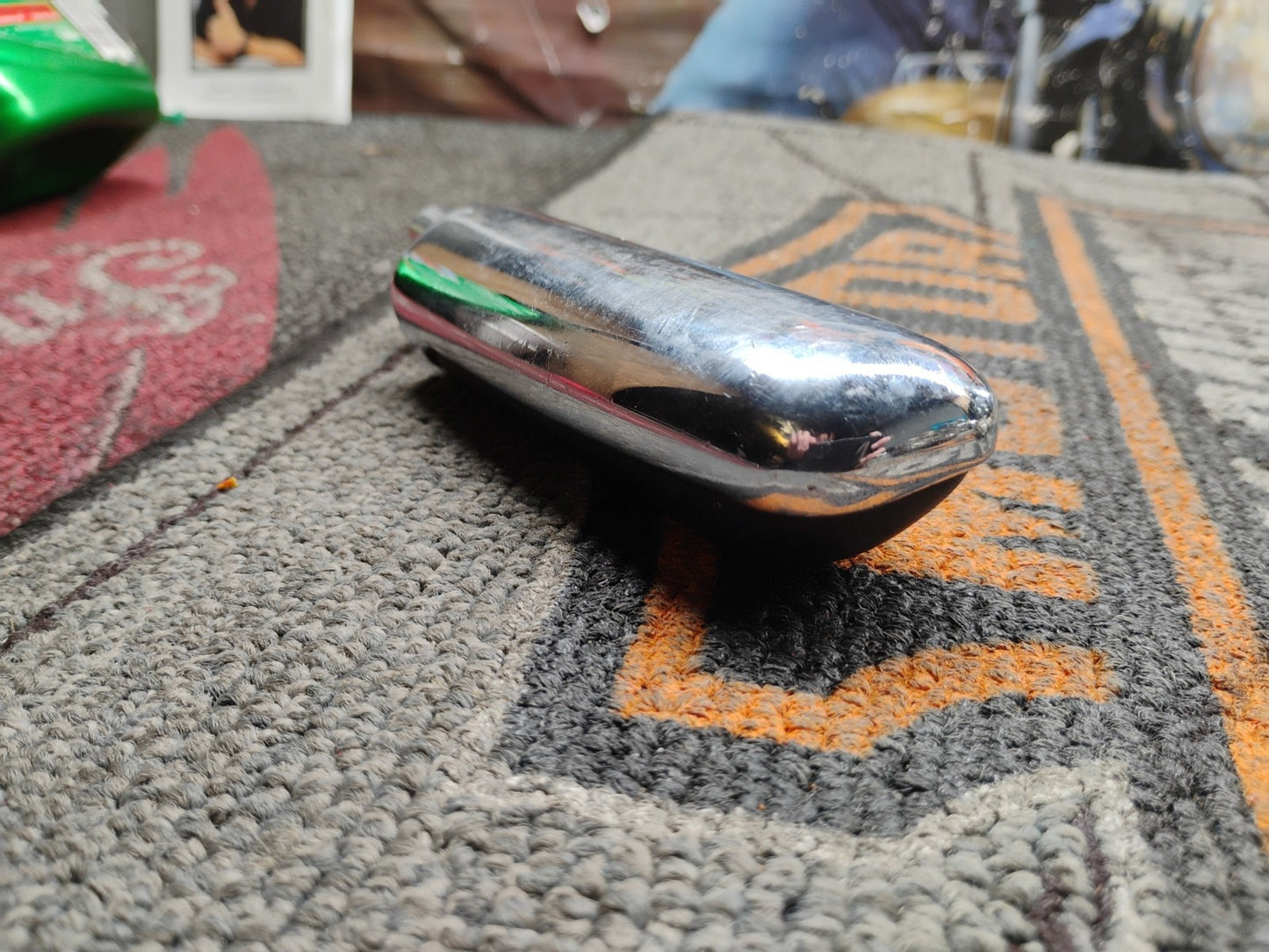 HARLEY DAVIDSON OEM CHROME & RUBBER FOOTPEG LEFT