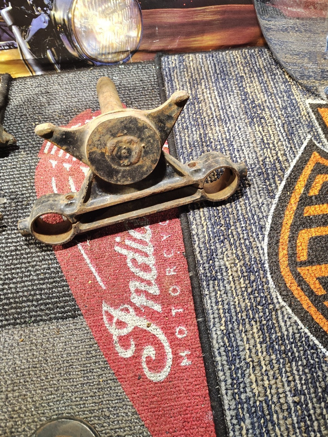 Harley-Davidson 35mm Lower Triple Tree 45707-72 IRONHEAD Sportster 15/16" Stem 