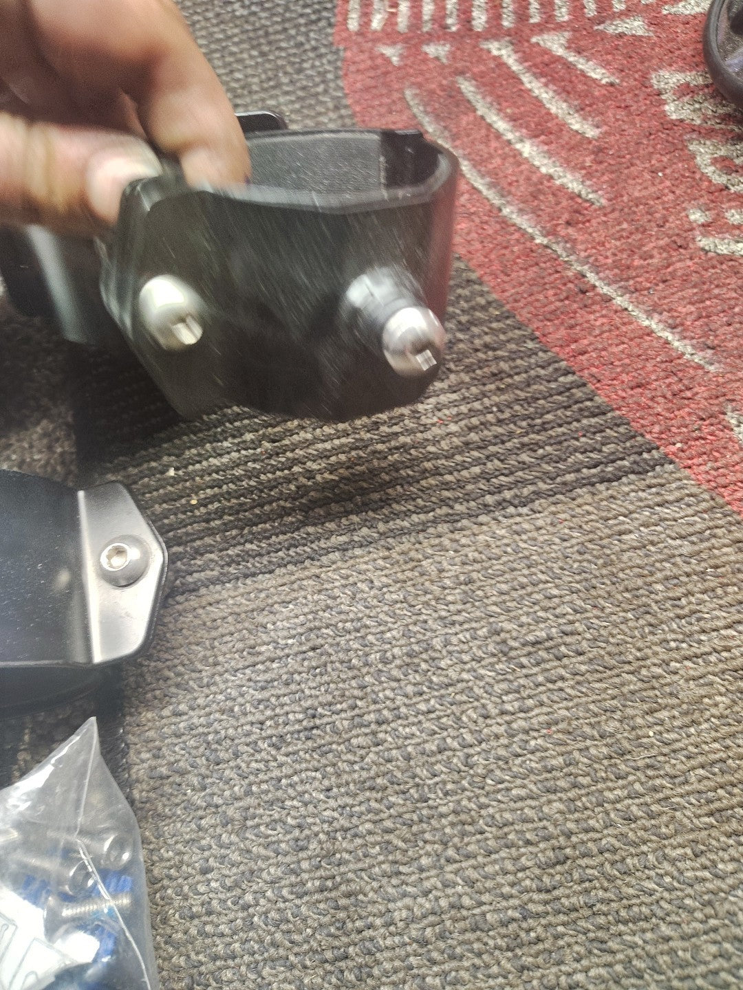 4PCS LED Light Bar Clamp Roof Roll Cage 1" 1.75" 2" Tube Mount Brackets Off Road