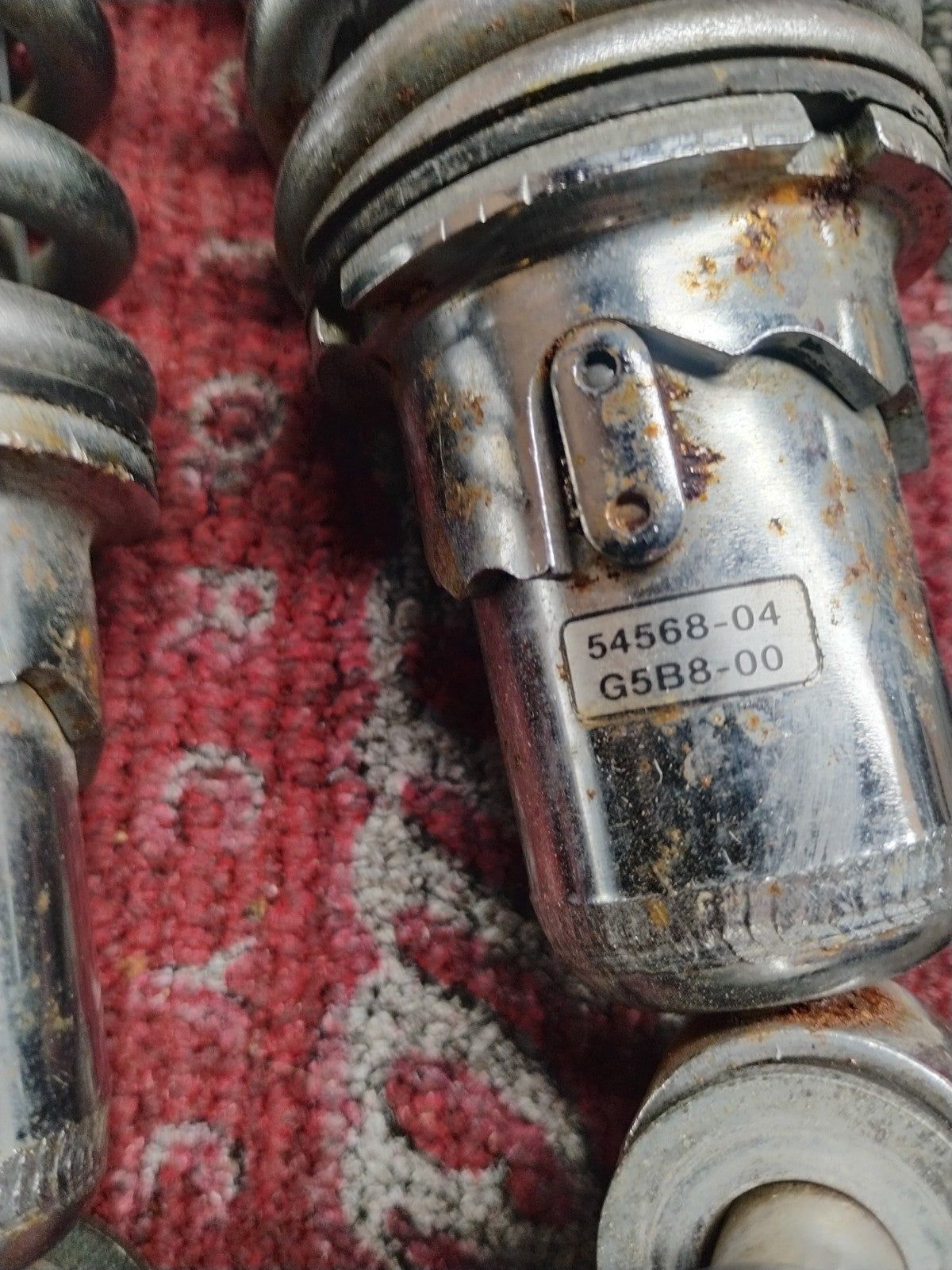 HARLEY-DAVIDSON SPORTSTER MODELS REAR SHOCK PAIR P/N 54568-04 USED