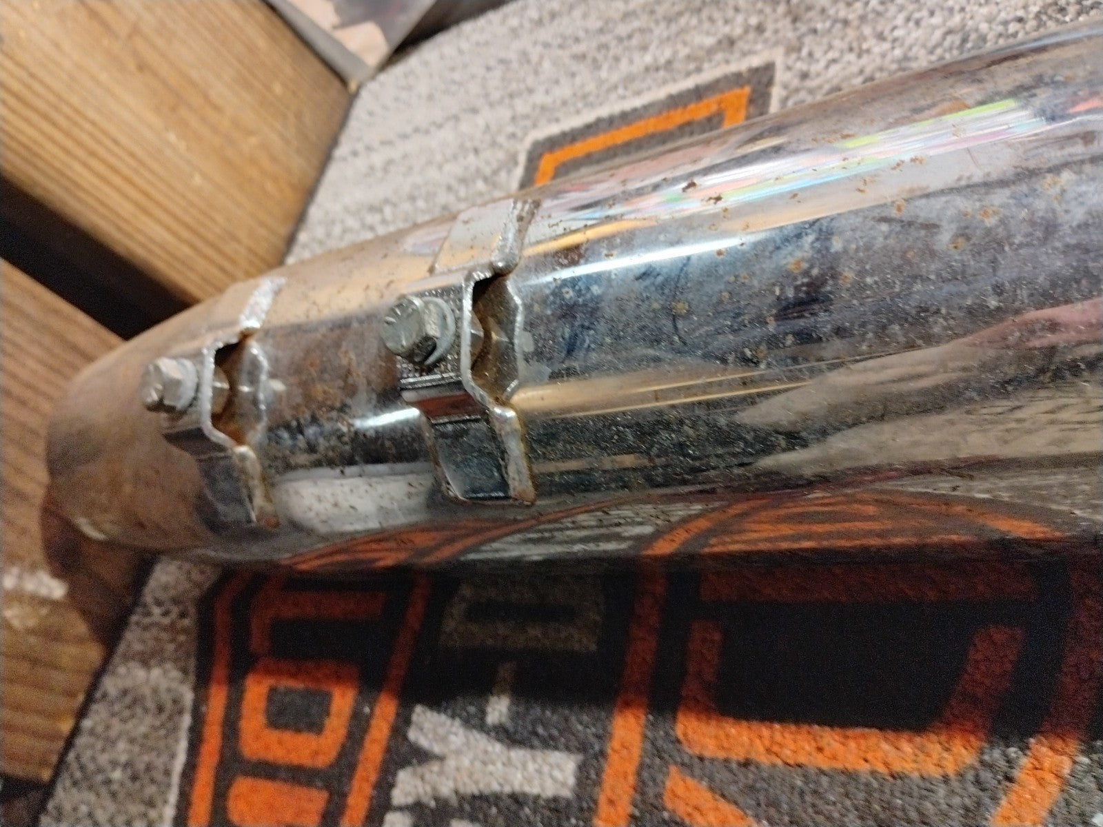 HARLEY DAVIDSON Touring Exhaust Muffler #65539-95A used