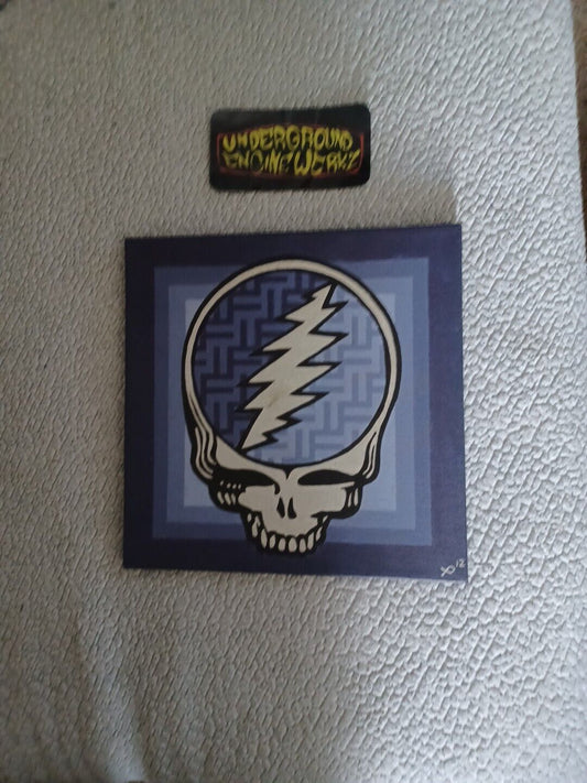 Hand Painted Grateful Dead Still Your Face Painting One Of A Kind Art 