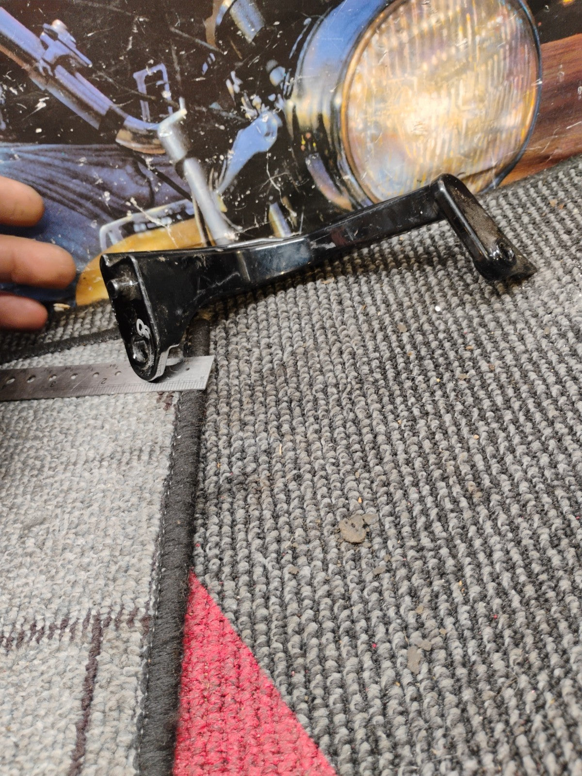 10 HARLEY-DAVIDSON ELECTRA GLIDE ULTRA LIMITED FLHTK PEG BRACKET