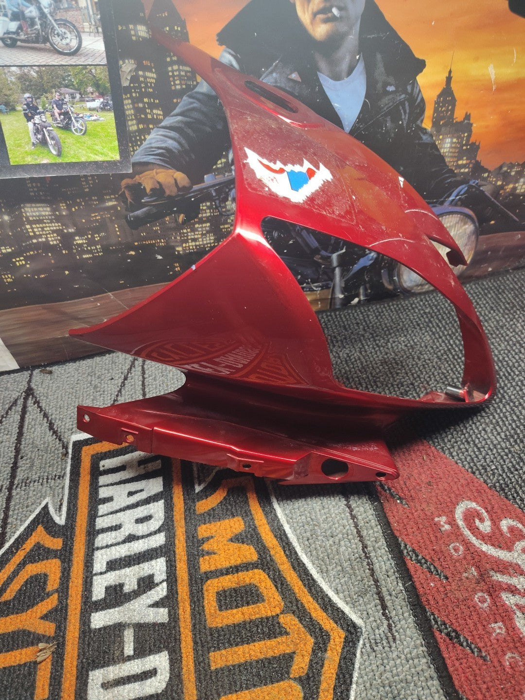 2006 - 2007 Yamaha R6 Right Nose Fairing OEM 