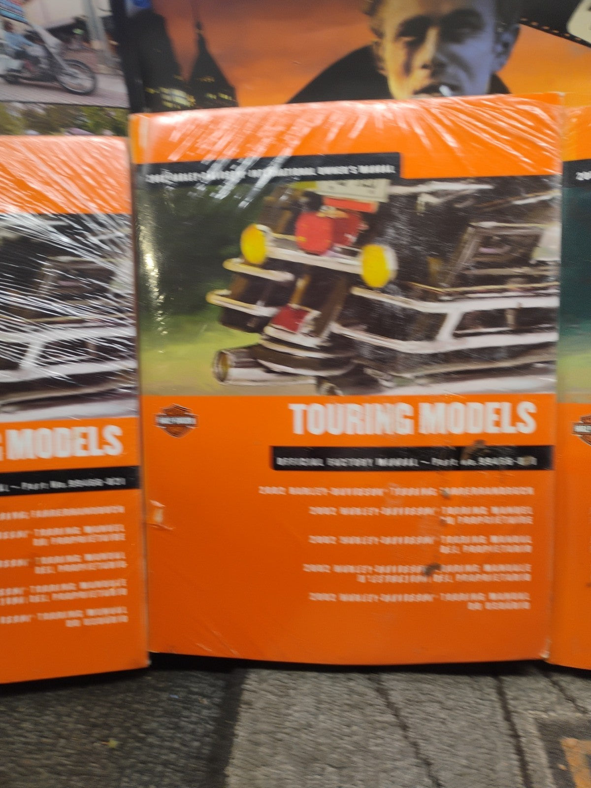 2002 Harley Davidson Road King Electra Glide Motorcycle Owner Manual User Guide