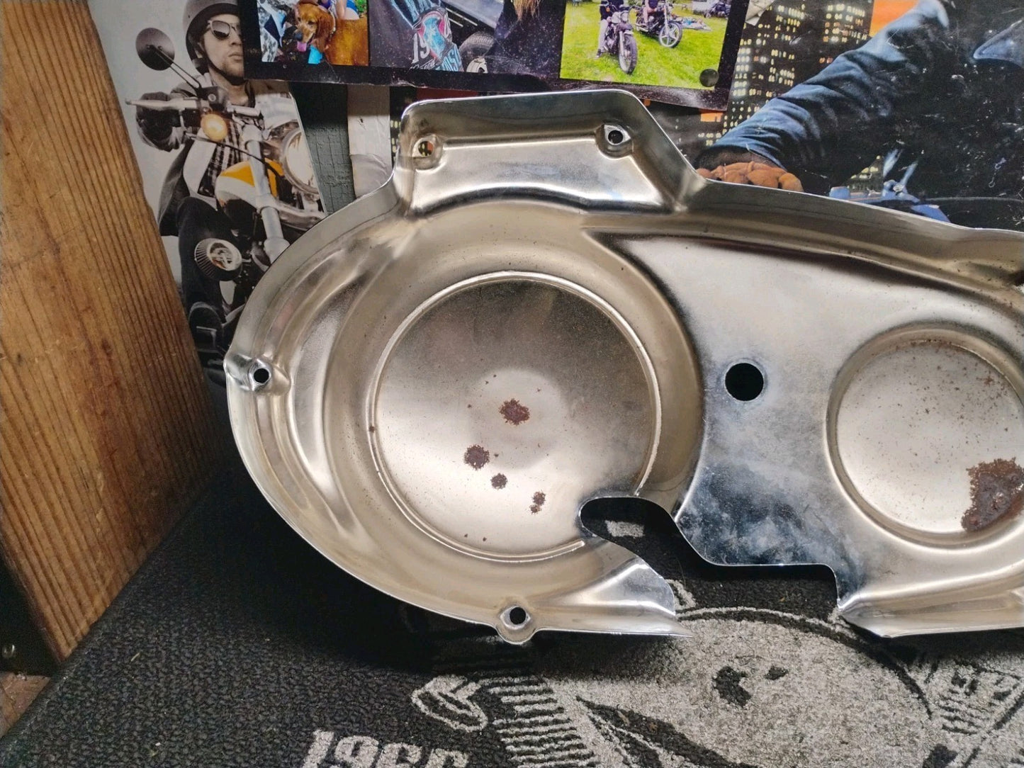 OEM Harley Davidson Sportster Chrome Primary Cover XL883 XL1200 Outer Primary