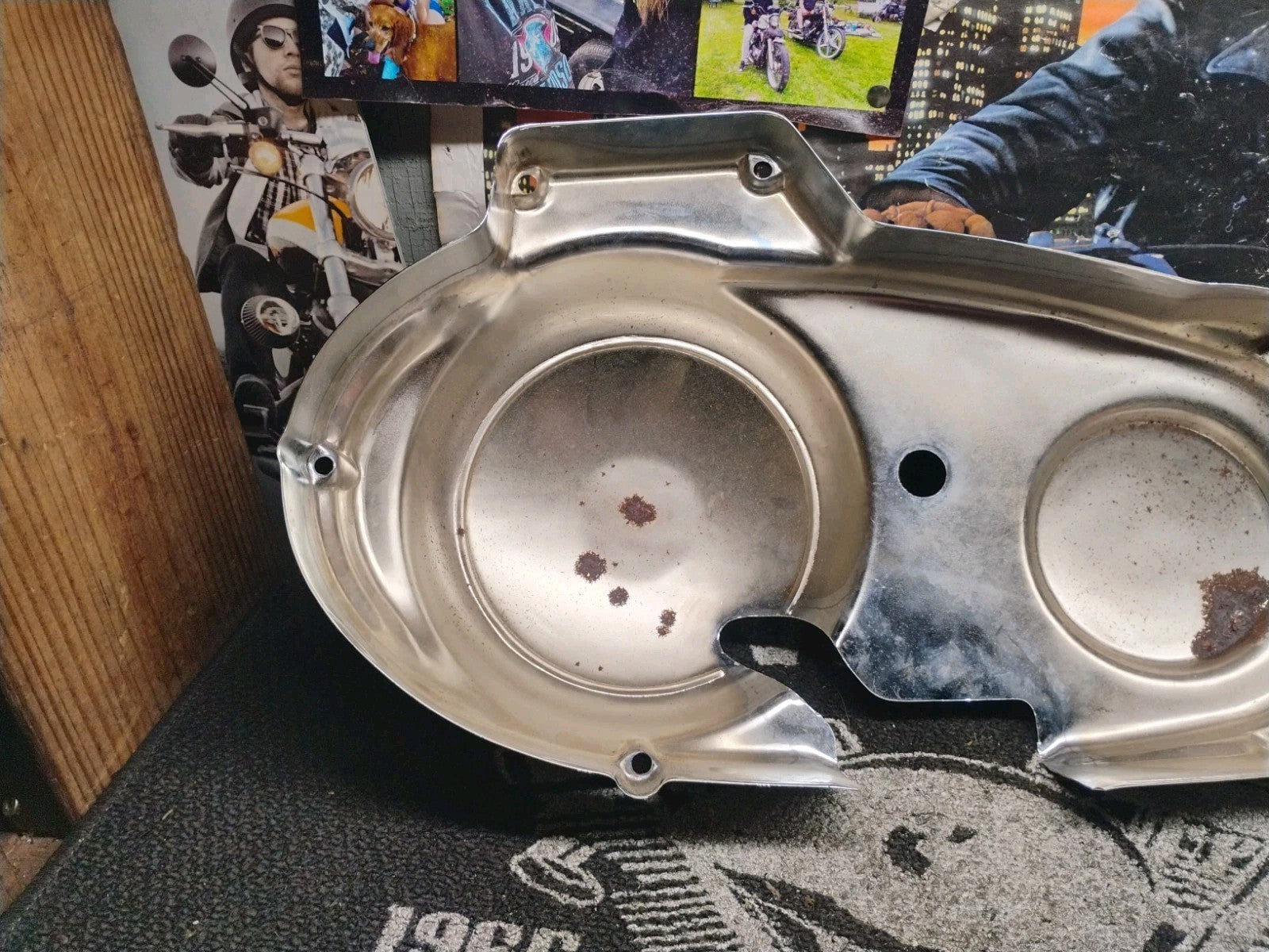 OEM Harley Davidson Sportster Chrome Primary Cover XL883 XL1200 Outer Primary