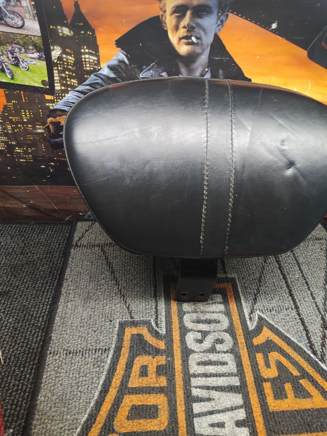 OEM Harley Davidson Driver Seat Backrest Used Condition Hight Adjustable