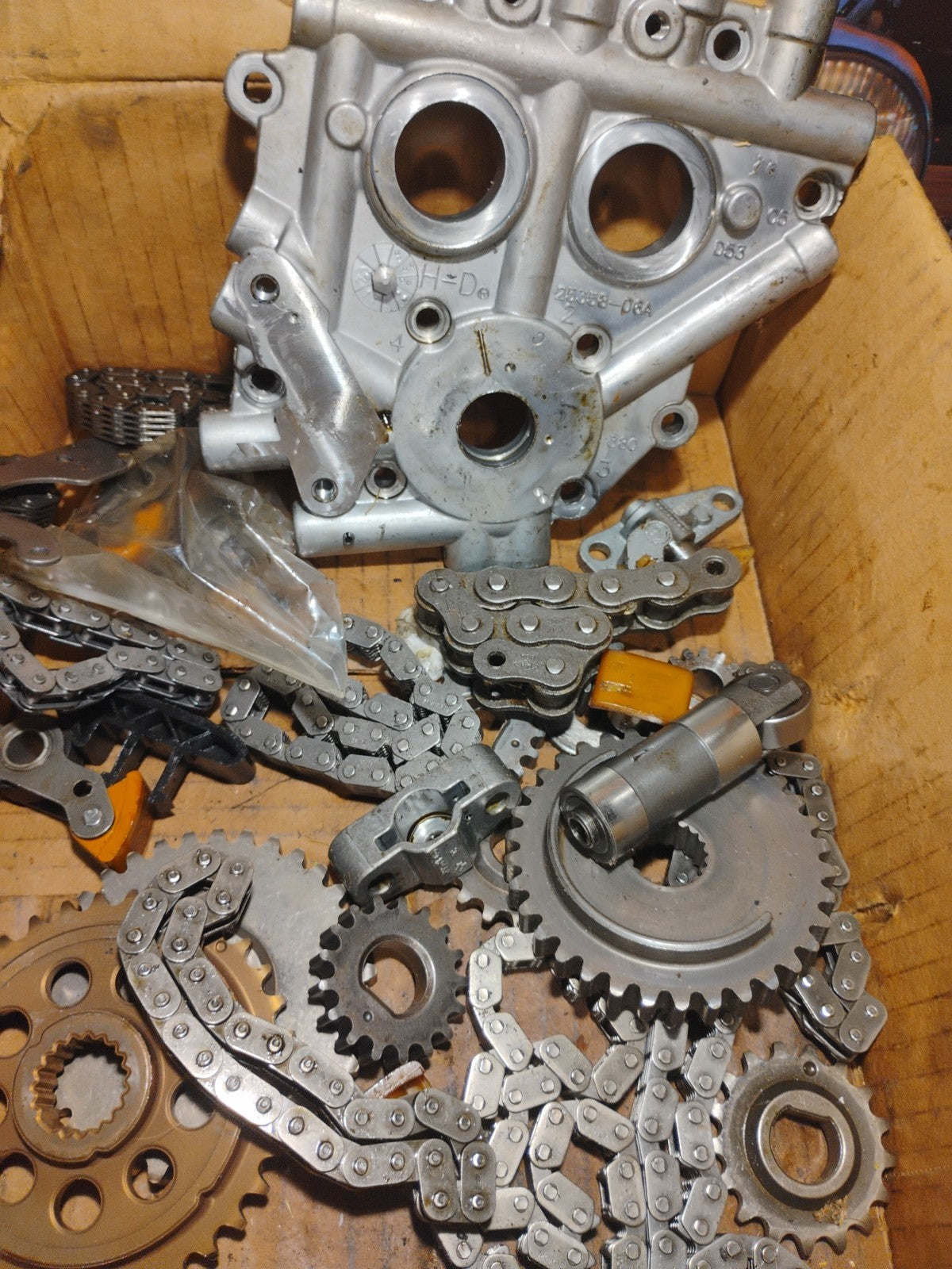 HARLEY DAVIDSON TWIN CAM CAM PLATE Cam Chest Parts Lot 25355-06A FITS 2006 -2016