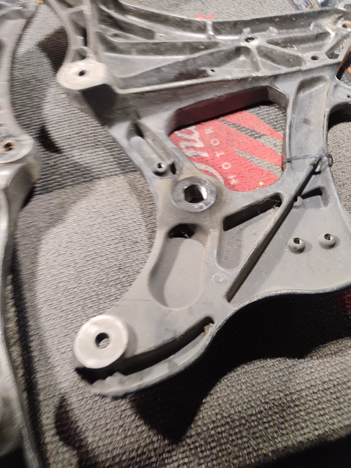 Indian Chief Chieftain & Roadmaster Left & Right Rear Subframe Support Brackets