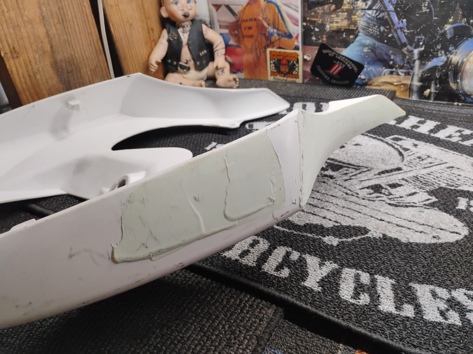 Yamaha YZF R1 2004- 06 BACK REAR TAIL Fairing Panel Cowl ASSY USED OEM SEE PHOTO