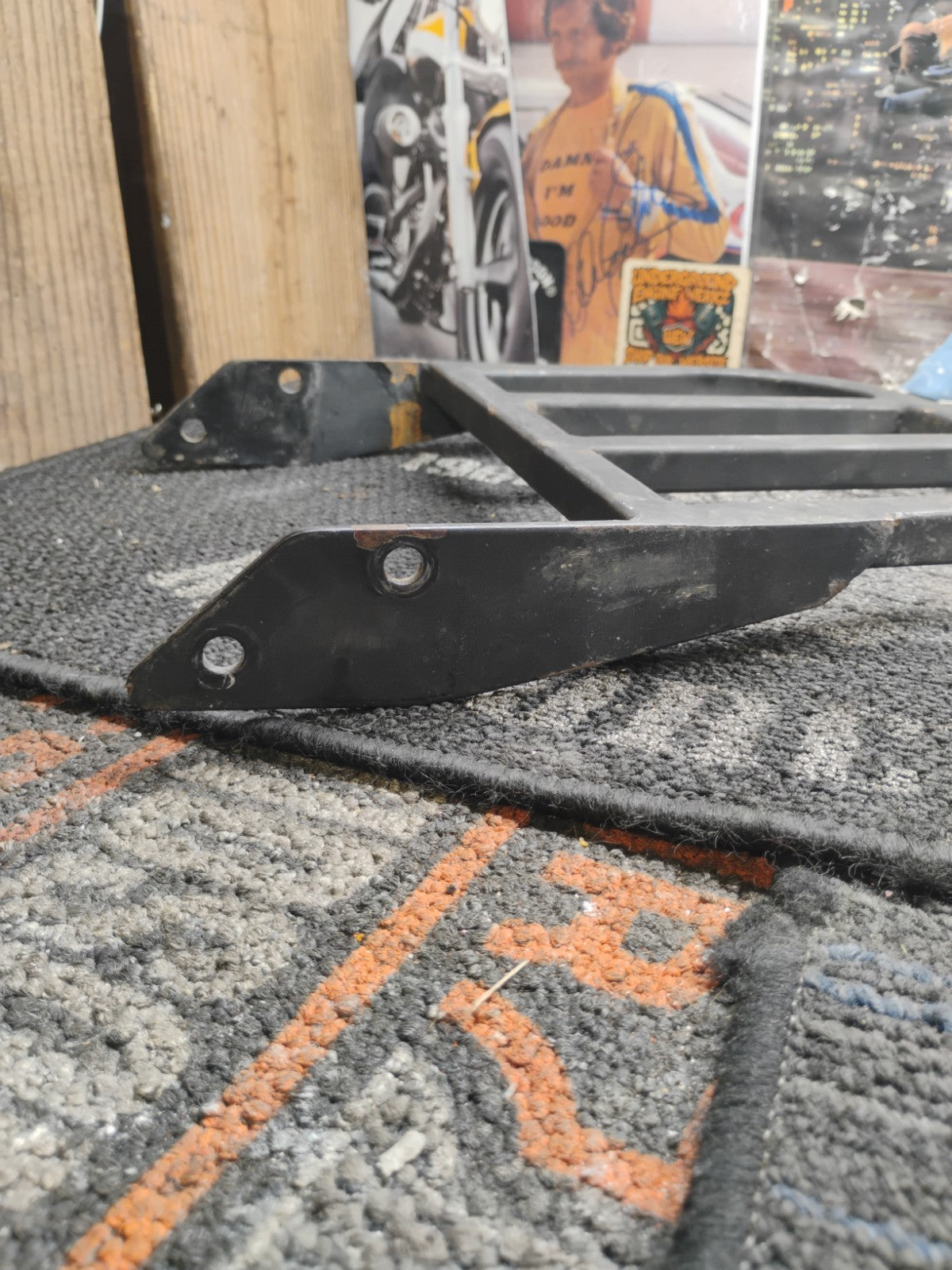 Rear Luggage Rack For Harley Davidson -No Hardware