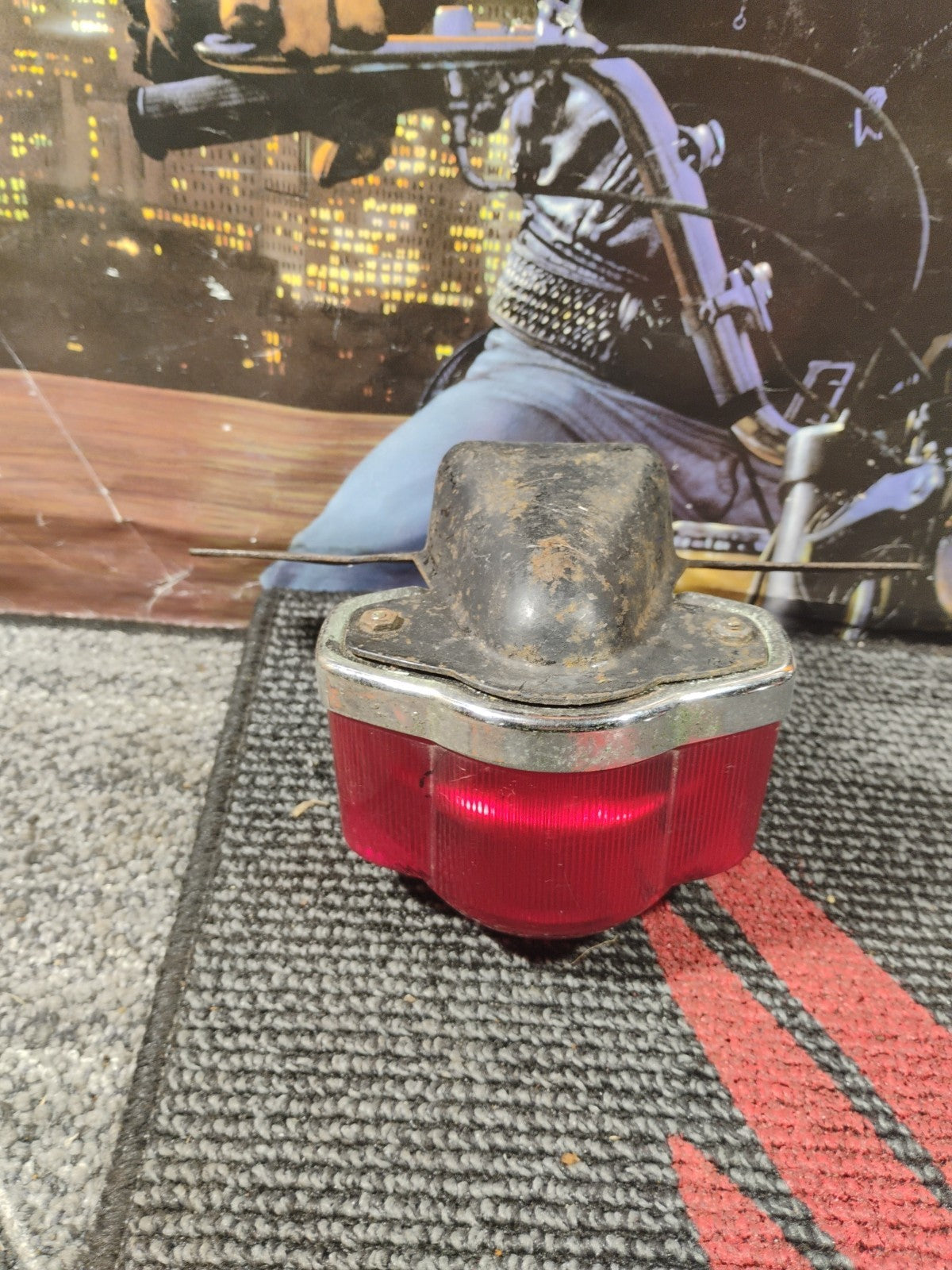 Vintage Stanley RR30 Tail Light Japan Motorcycle