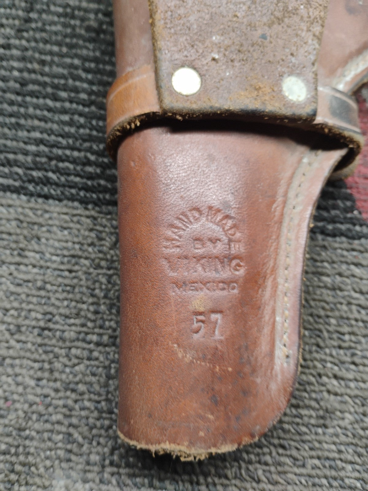 Vintage Viking Brand Right Handed Revolver Holster #57