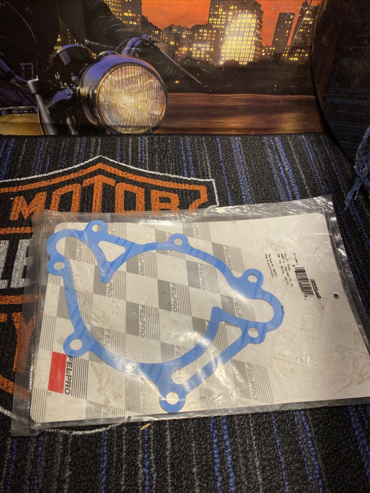 Engine Water Pump Gasket Fel-Pro 35540 Jeep 92-98 V8 V6