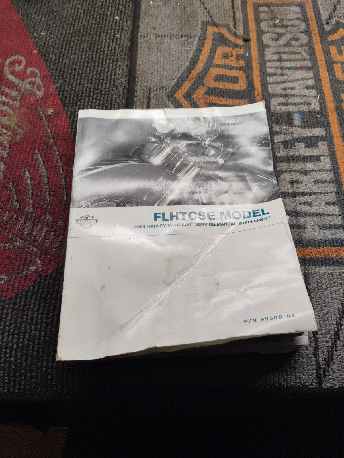 HARLEY DAVIDSON 2004 FLHTCUSE Models Service Manual Supplement P/N 99500-04 
