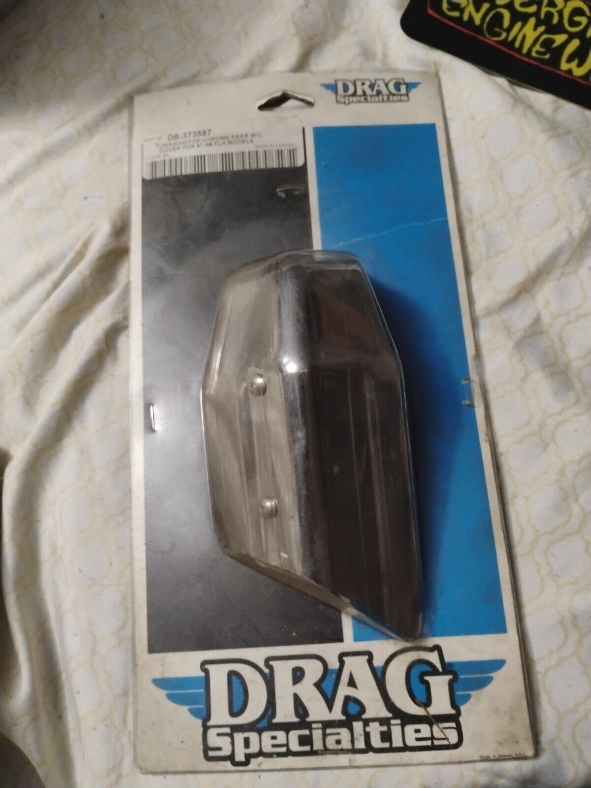 97-98 Harley-Davidson FL Touring Chrome Rear Master Cylinder Cover DS373587