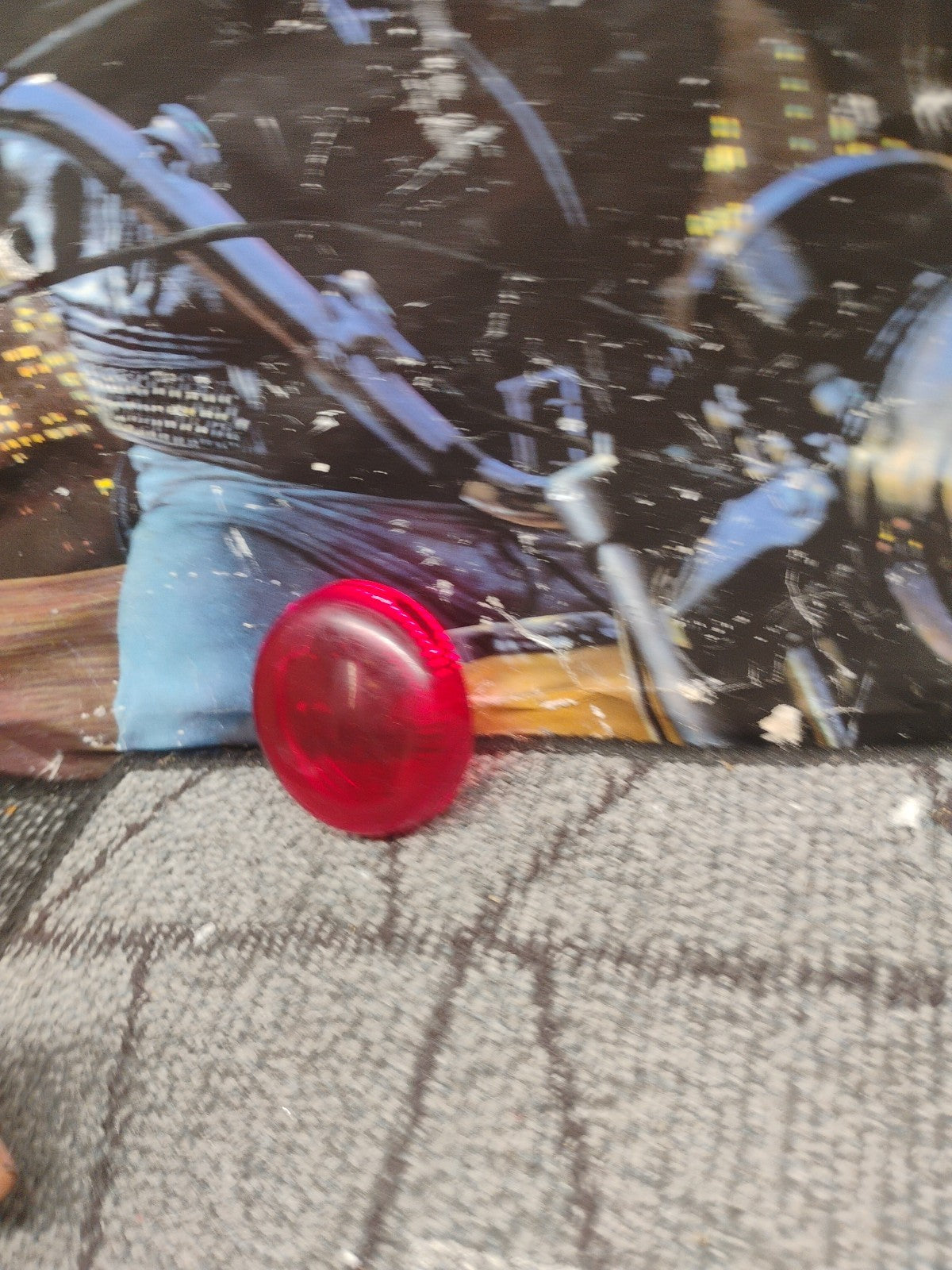 Harley Davidson softail rear red turn signal lenses