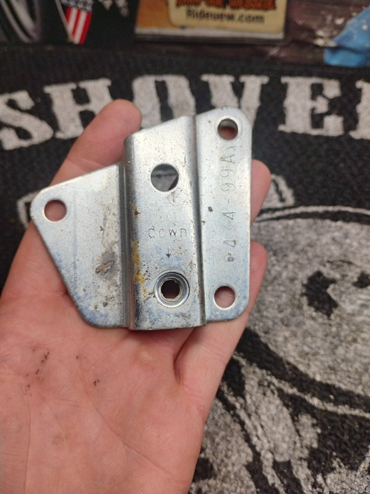 Genuine OEM Harley-Davidson Air Filter Cover Mount Bracket 29474-99A