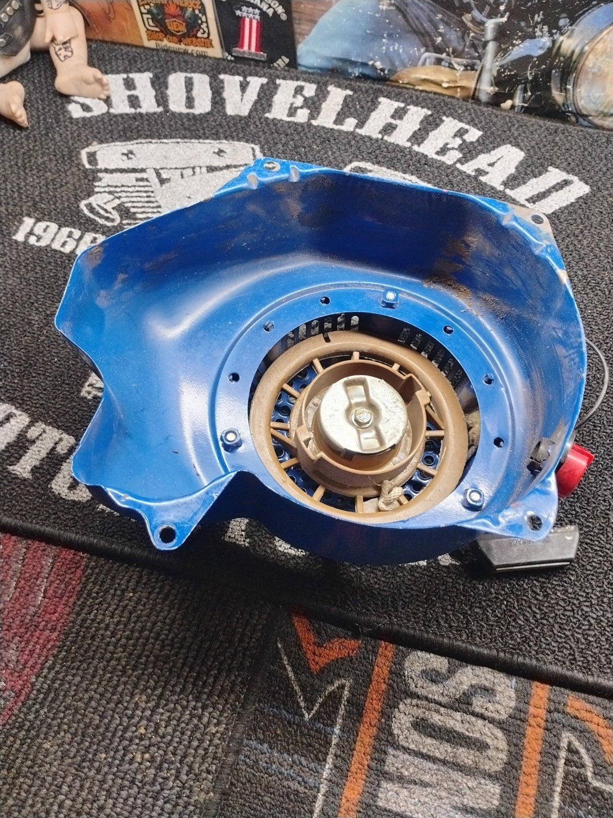 JF200 RECOIL ASSEMBLY  PACIFIC HYDROSTAR ENGINE And Shroud Cover