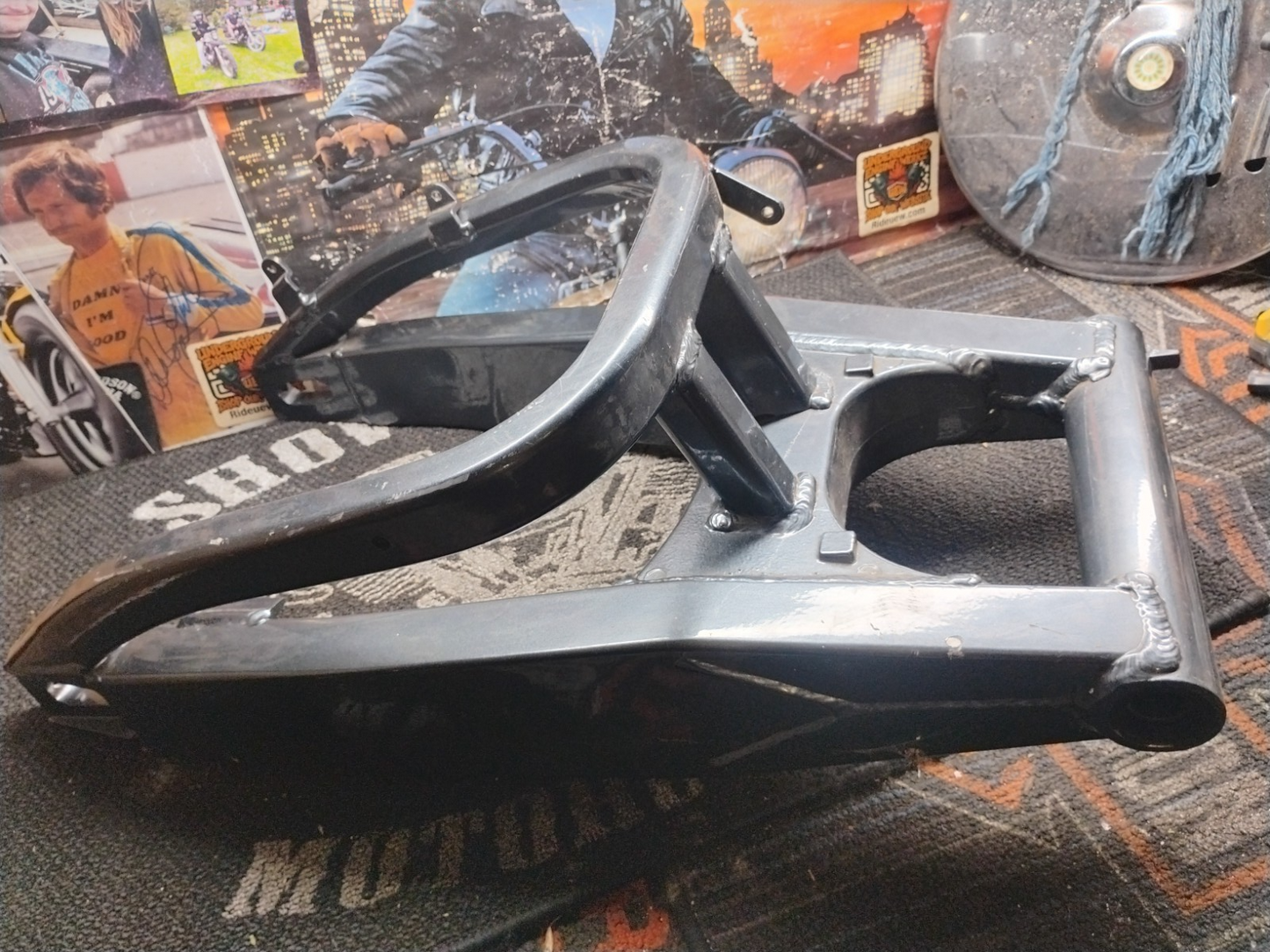 OEM Suzuki GSXR Swingarm Assembly Black/Gray  Aluminum GSX-R