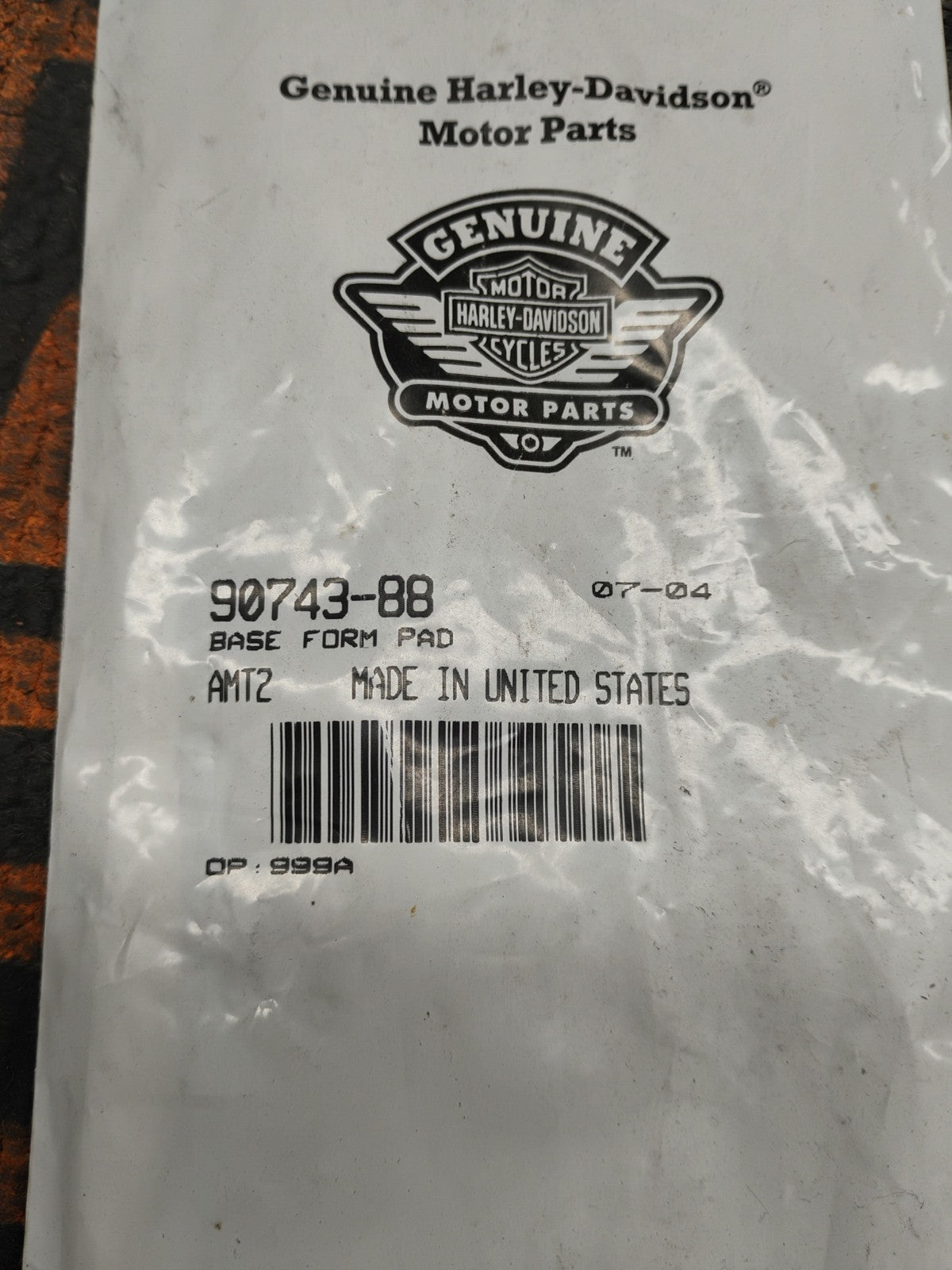 Harley-Davidson Base Form Pad Part Number - 90743-88