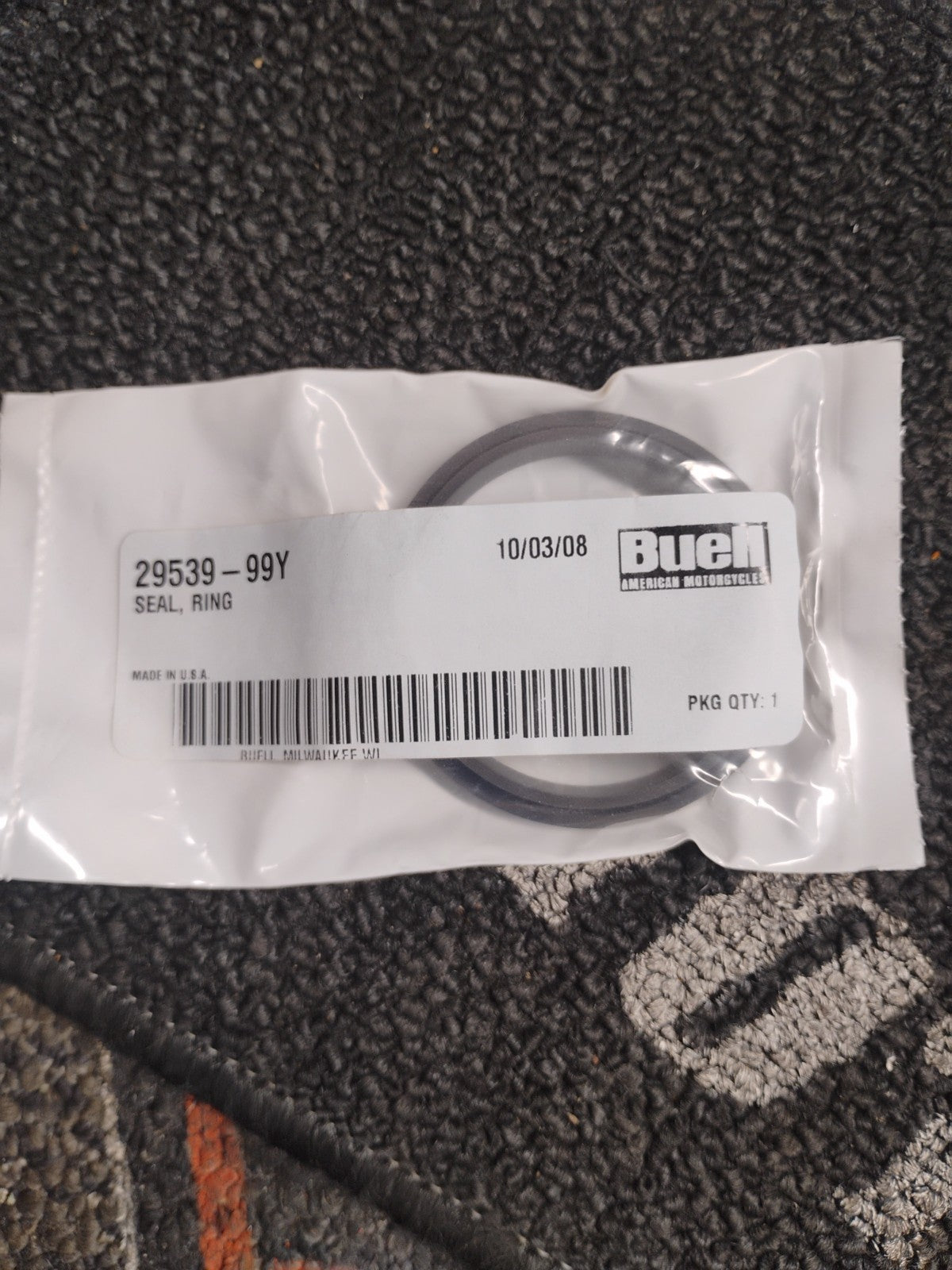 Buell OEM Seal Ring 29539-99Y NOS