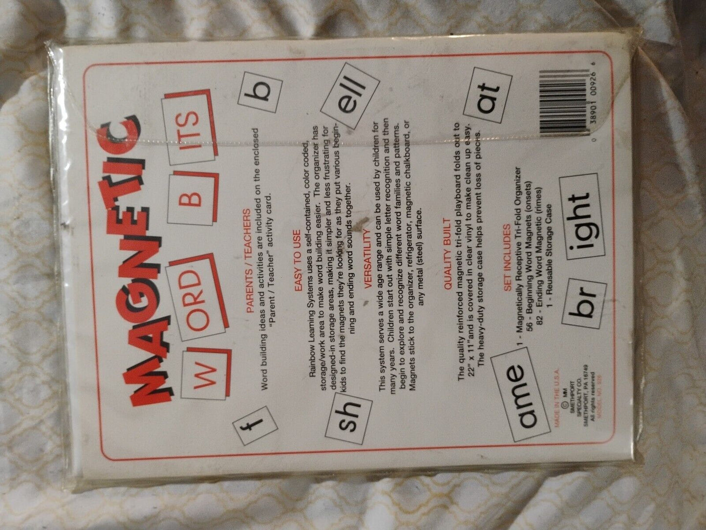 Magnetic Word Endings & Bonus Letters