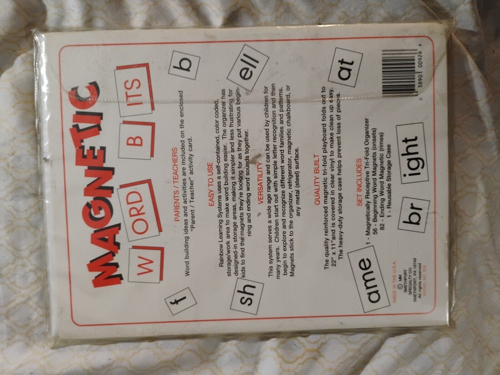 Magnetic Word Endings & Bonus Letters