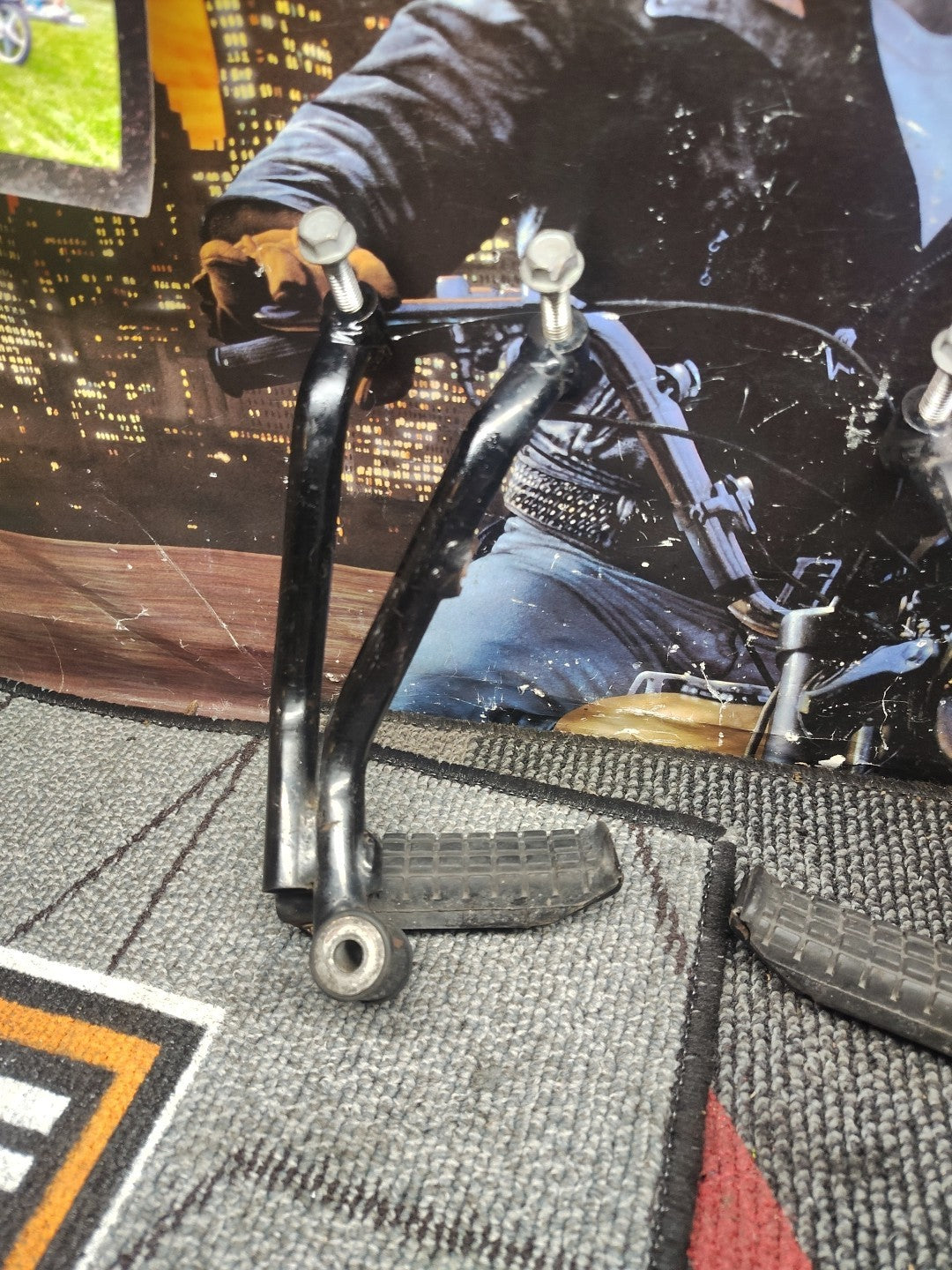 1991 Honda CBR600 F2 CBR 600 CBR600F2 600F2 Rear Passenger Foot Peg Mount Mybe