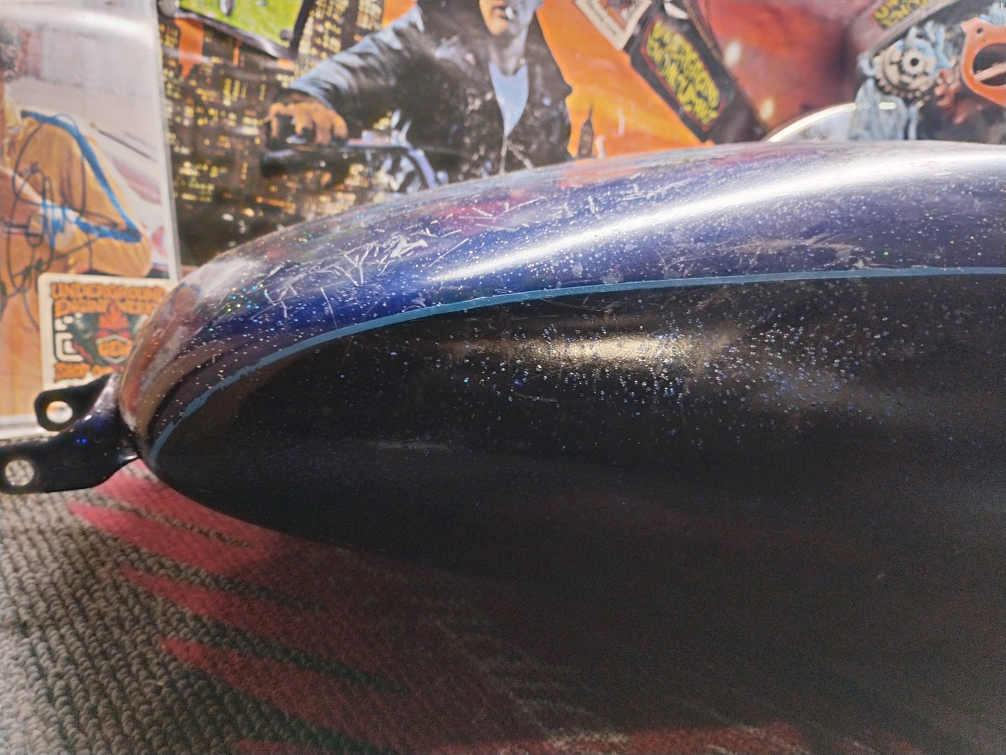 04-06 Harley XL1200 Custom Sportster OEM Gas Fuel Tank XL883 XL 1200 4.5 