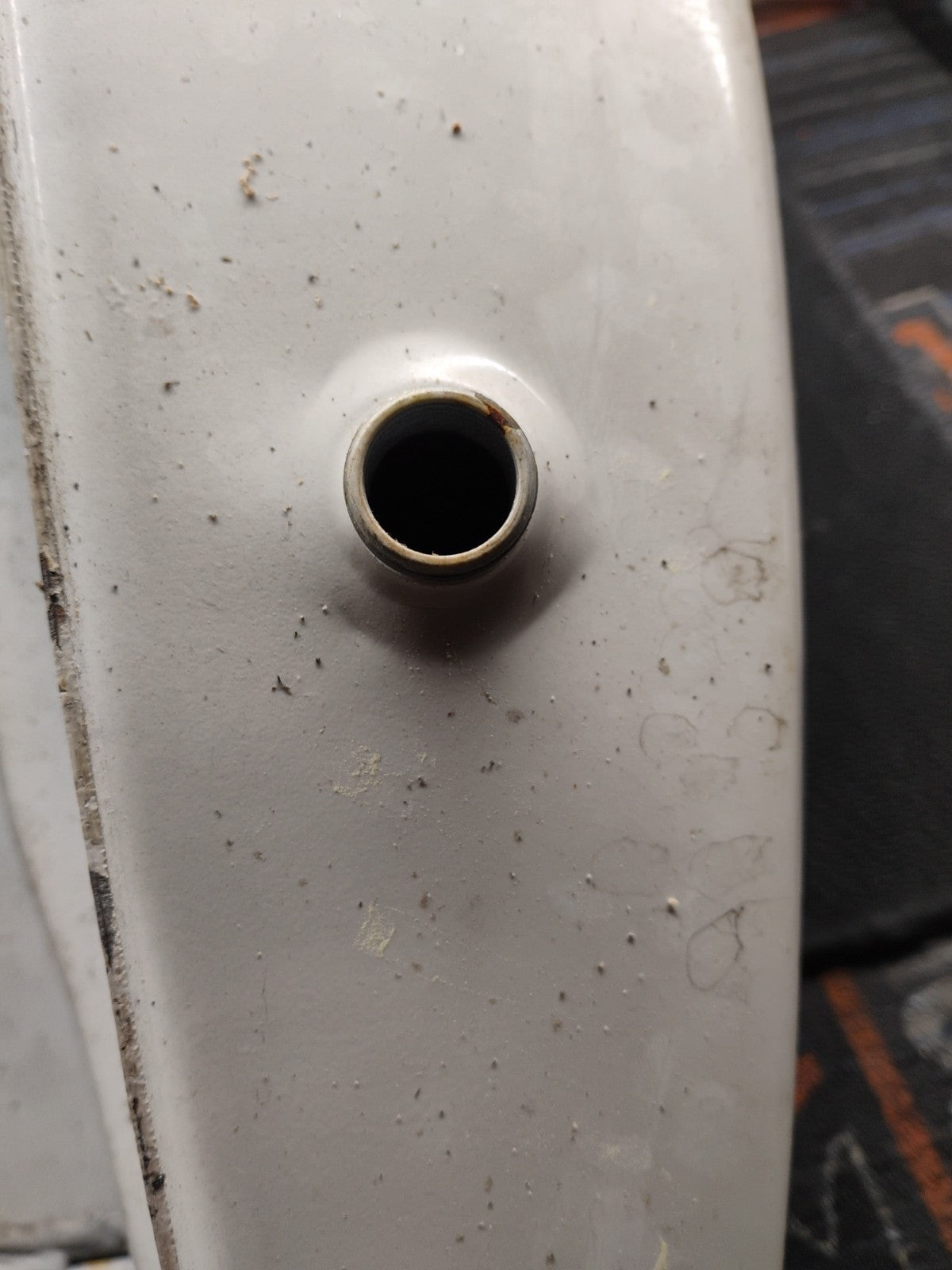 OEM Harley-Davidson FLT Tour Glide Electra Glide Birch White Fuel Gas Tank