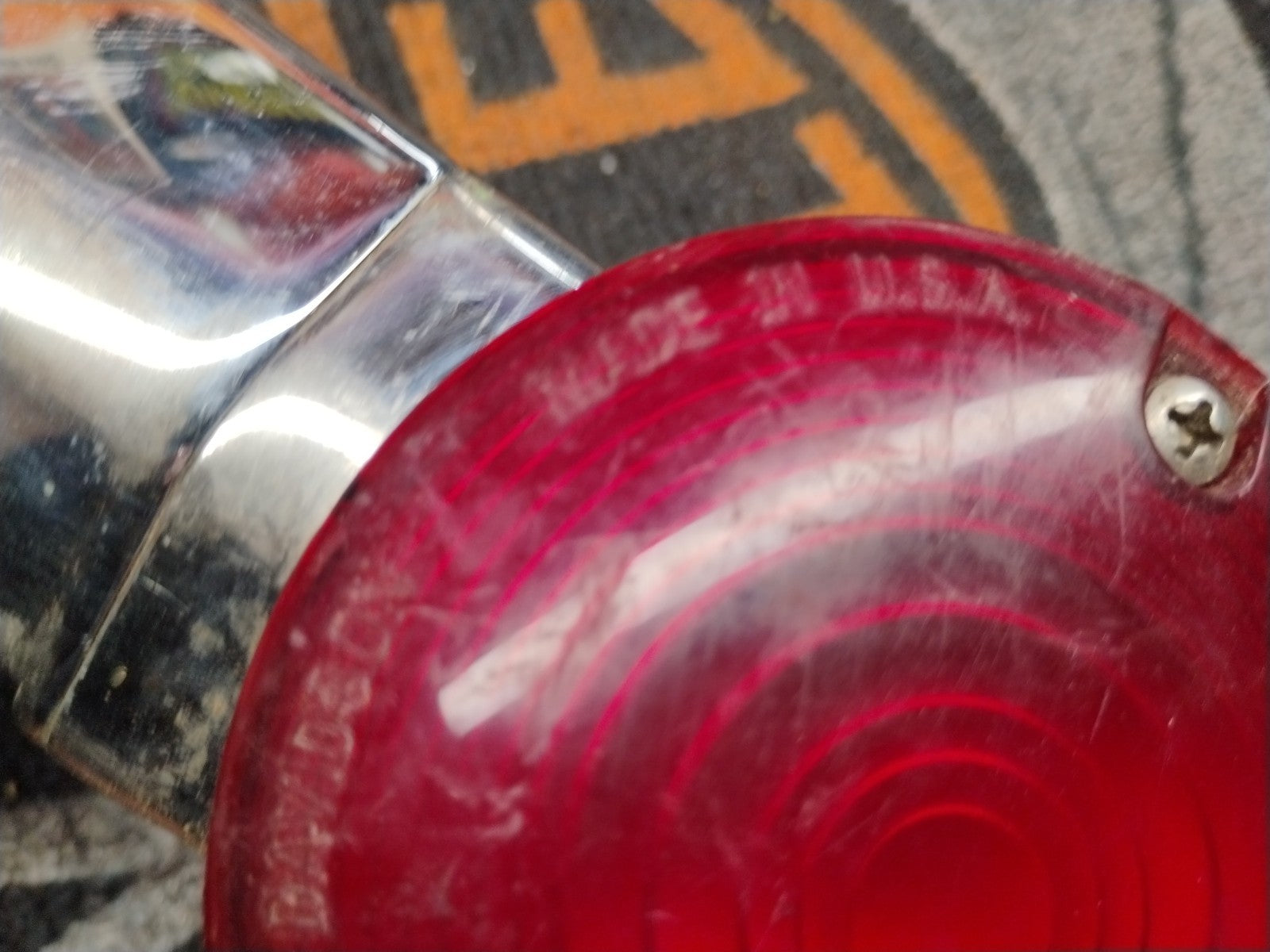 Harley touring softail Road King Rear Blinker Turn Signal Bar 