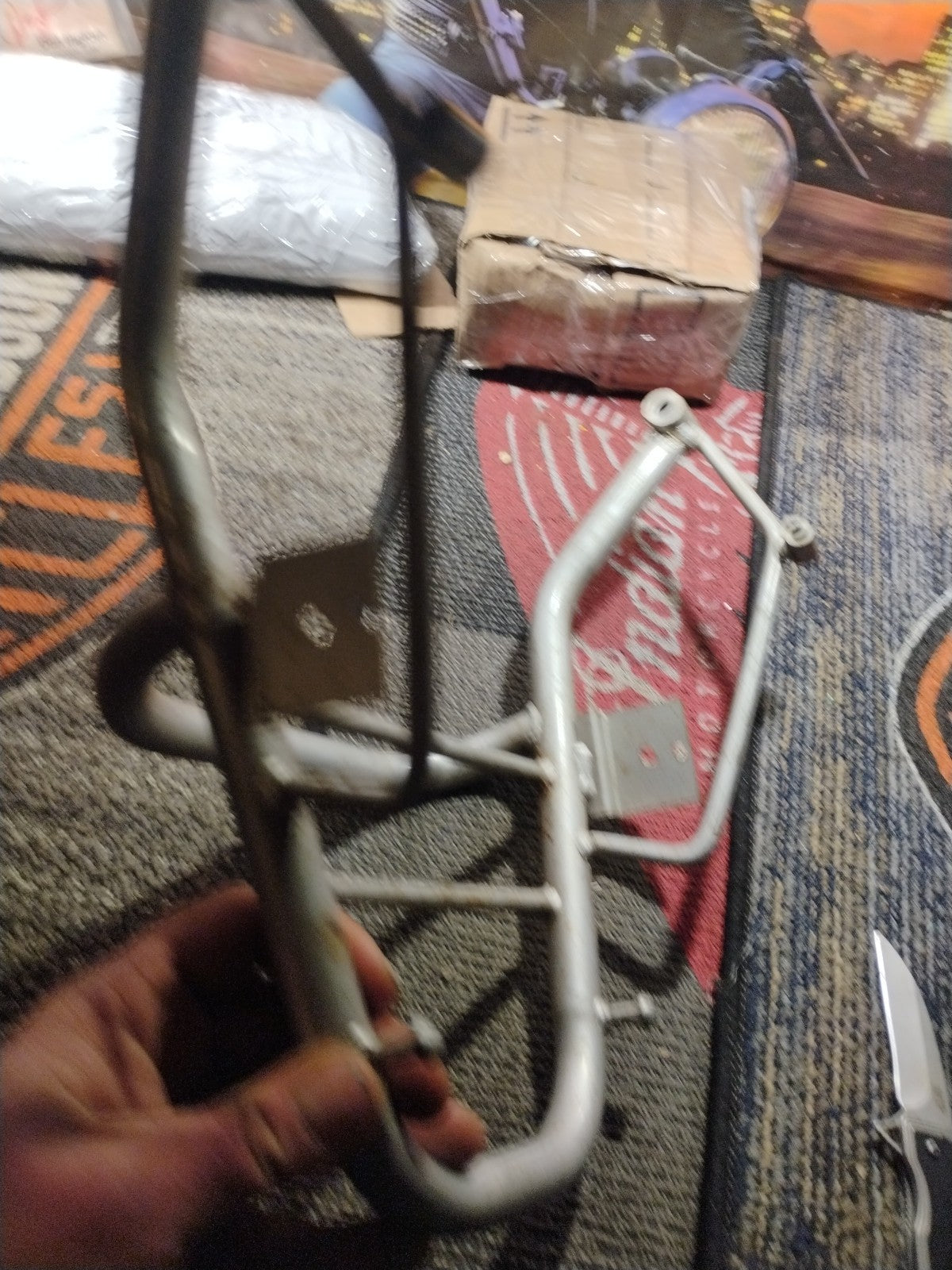 2014 Yamaha Zuma 50cc Scooter Rear Rack