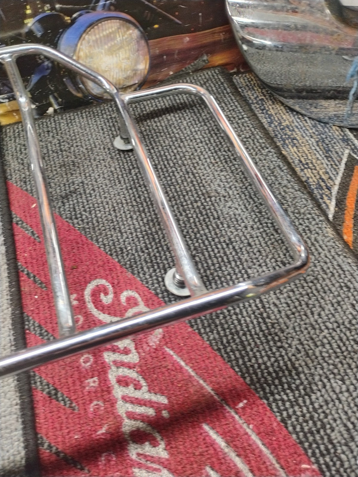 Harley-Davidson 08 & Later Touring Tour Pak Chrome Luggage Rack  53665-87