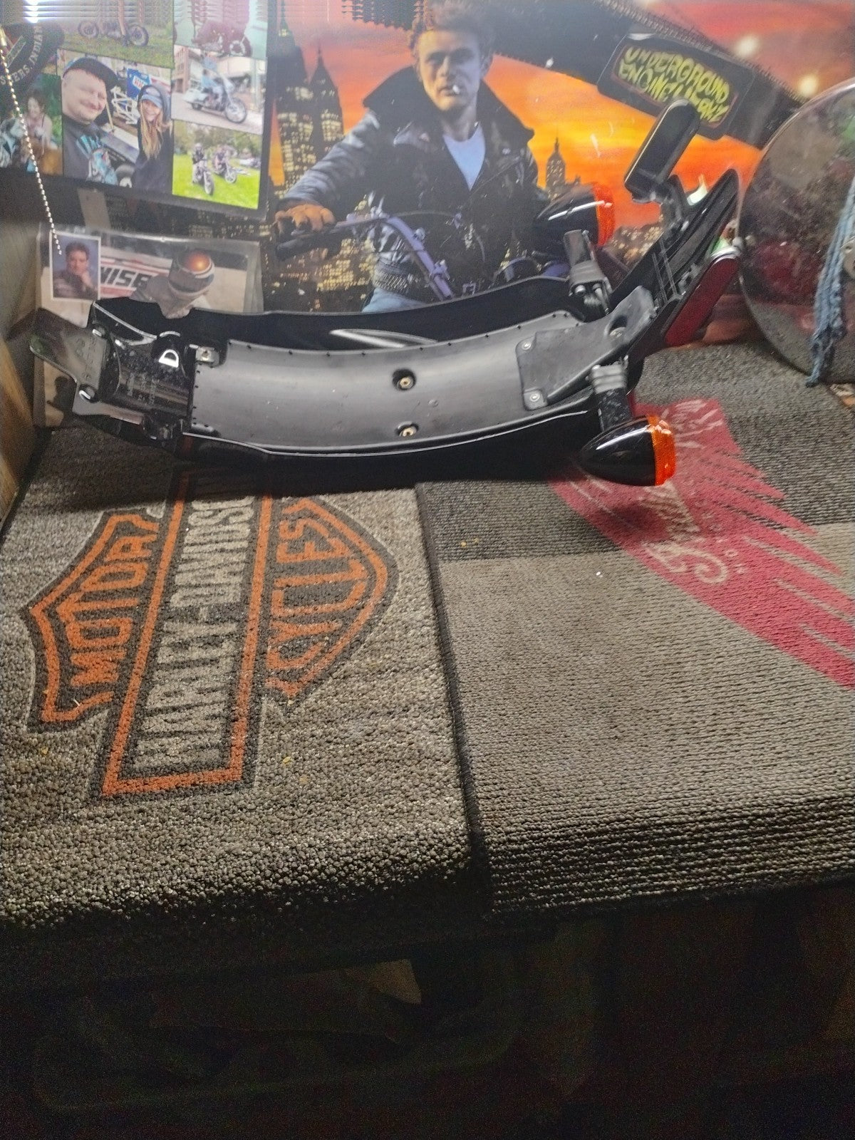 Triumph Street Cup 900 17-18 Genuine Rear Fender Tail Lamp Turn Signals