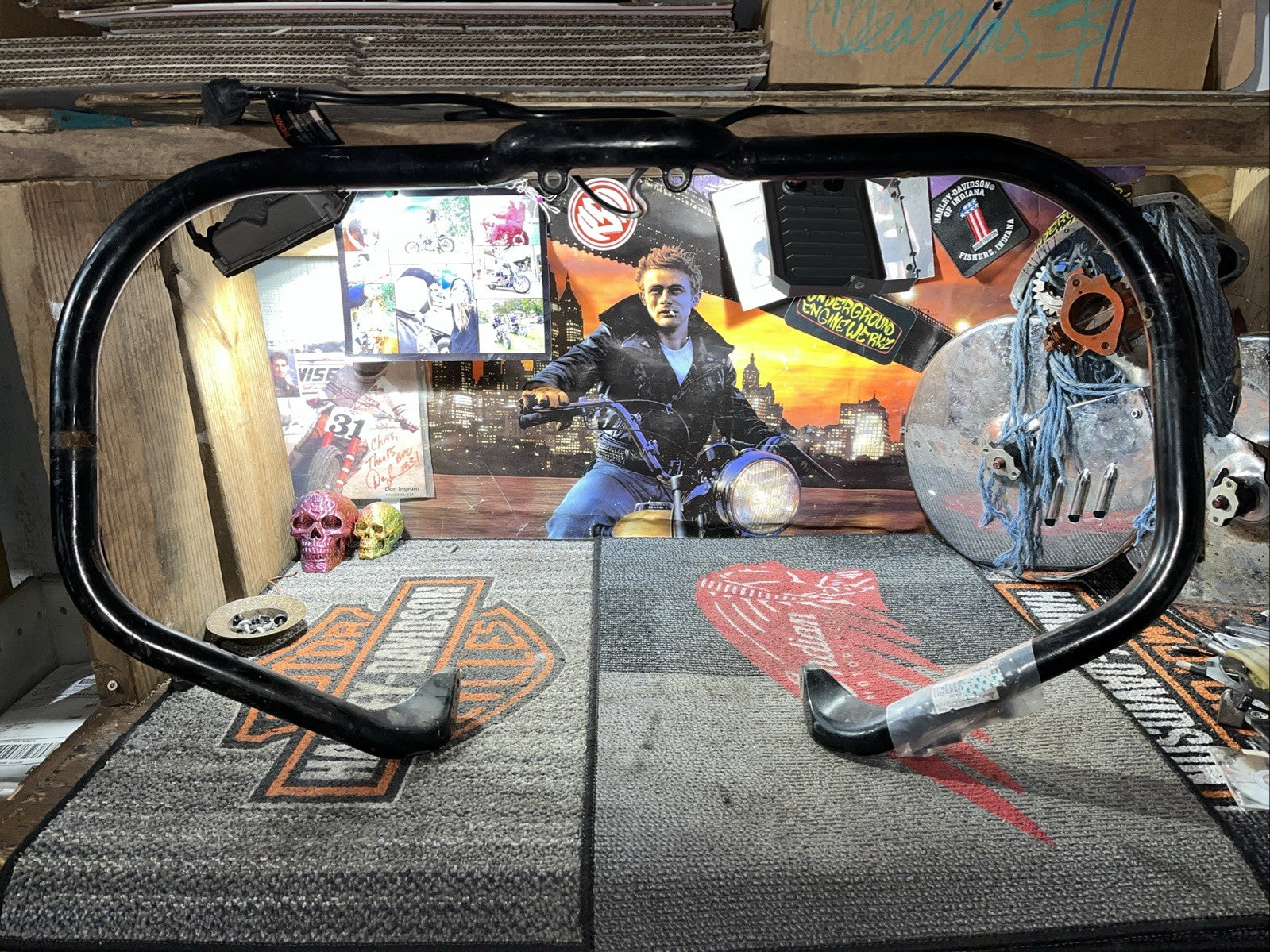 Highway Engine Guard Crash Bar Fit For Indian Roadmaster Chiefton Dark Horse