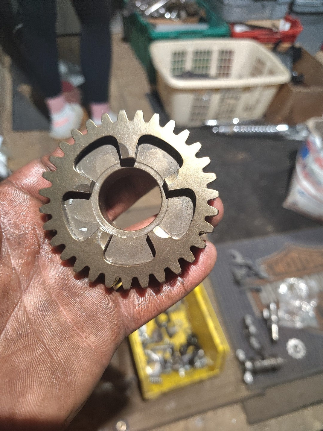 Harley-Davidson FXR 1st Gear Countershaft,  35622-79C, JIMS USA 35622-79C